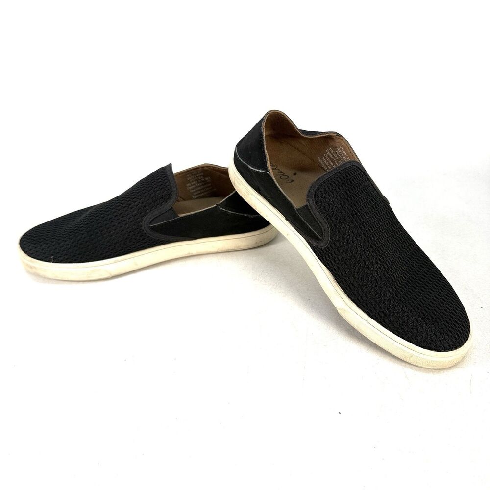 OluKai Slip On Loafers Women's 8.5 Pehuea Black Sneakers 20271-4040